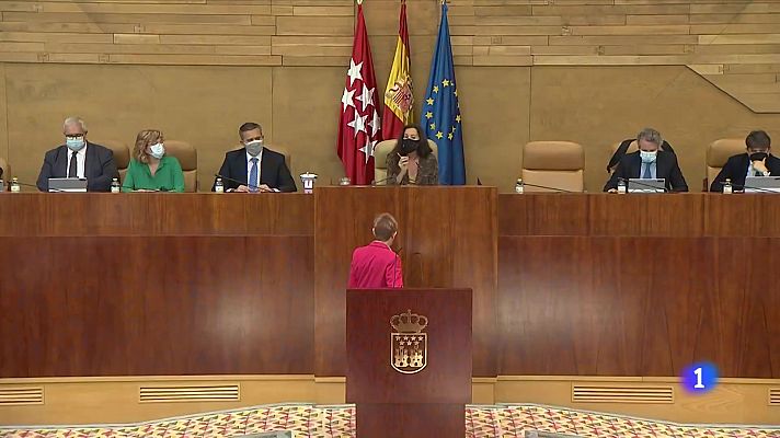 Telediario 2 - Vox se une al resto de la oposición para pedir una comisión de investigación sobre el hermano de Ayuso