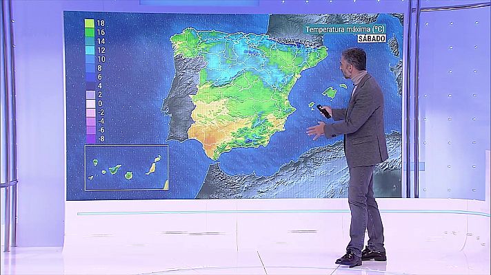 El tiempo - Intervalos de viento fuerte en la mitad oeste de Baleares