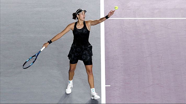 WTA Finals Round Robin: B. Krejcikova - G. Muguruza