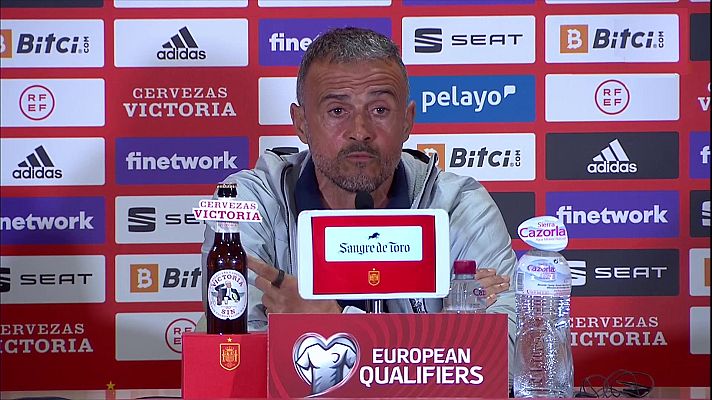 Fútbol - Previo España - Suecia. Rueda de prensa del seleccionador