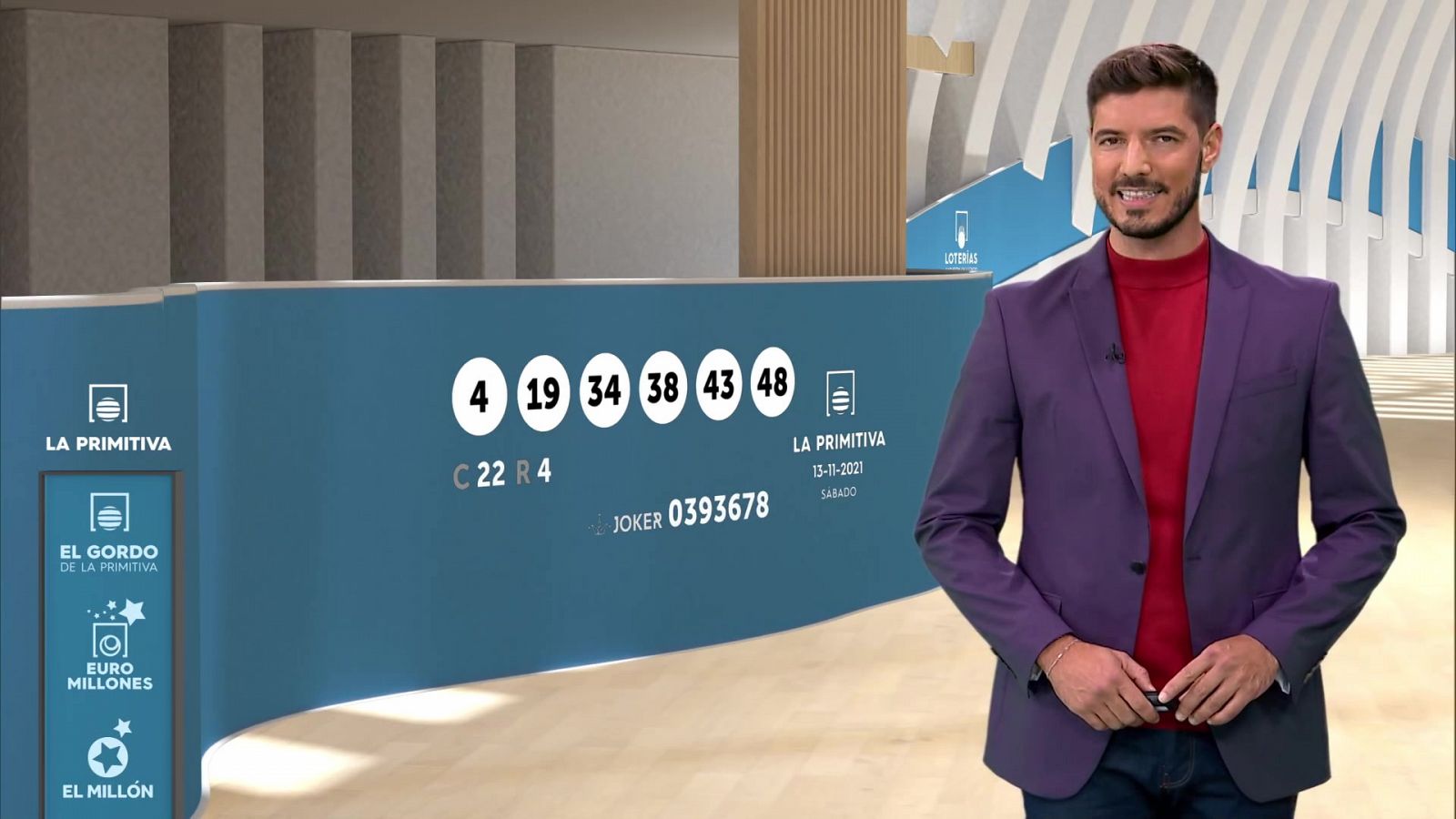 Sorteo de la Bonoloto y Primitiva del 13/11/2021 - ver ahora