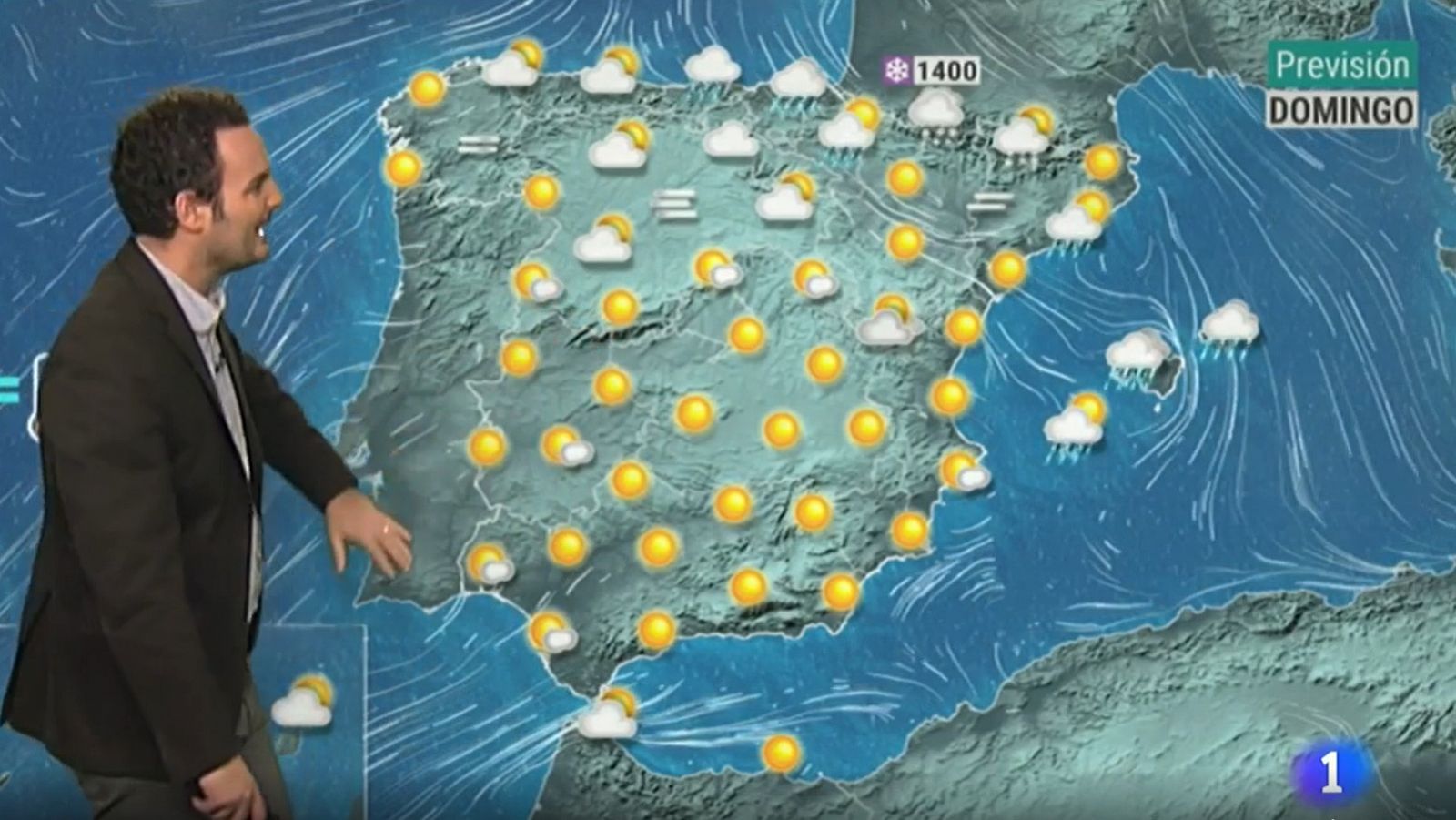 El Tiempo: Lluvias en Baleares y en la costa catalana