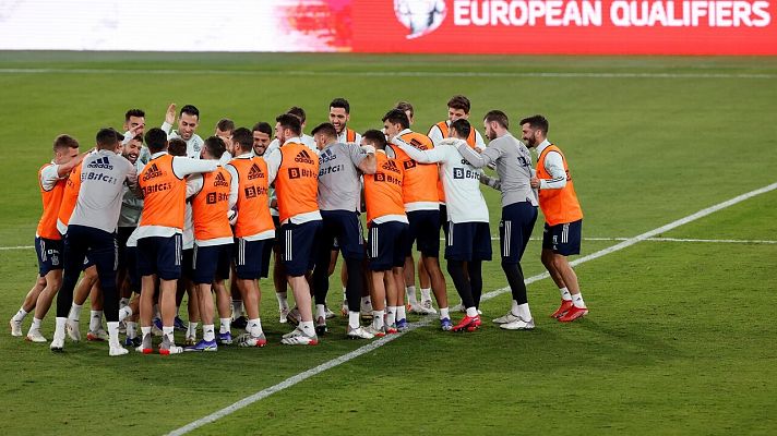 Telediario Fin de Semana - La selección estará arropada por más de 50.000 aficionados en La Cartuja