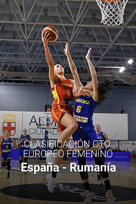 Clasificación Camp. Europa femenino. 2ª : España - Rumanía