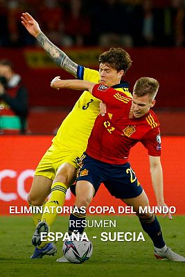 Fútbol - Resumen y goles del España 1-0 Suecia de clasificación a Catar 2022
