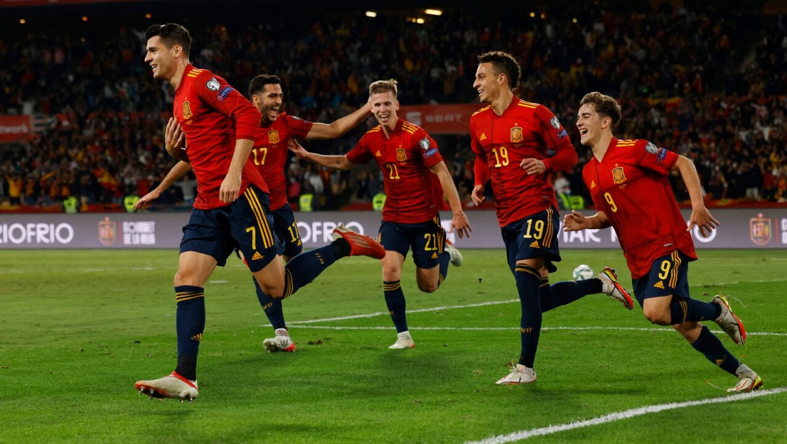 Resumen y goles del España 1-0 Suecia de clasificación a Catar 2022