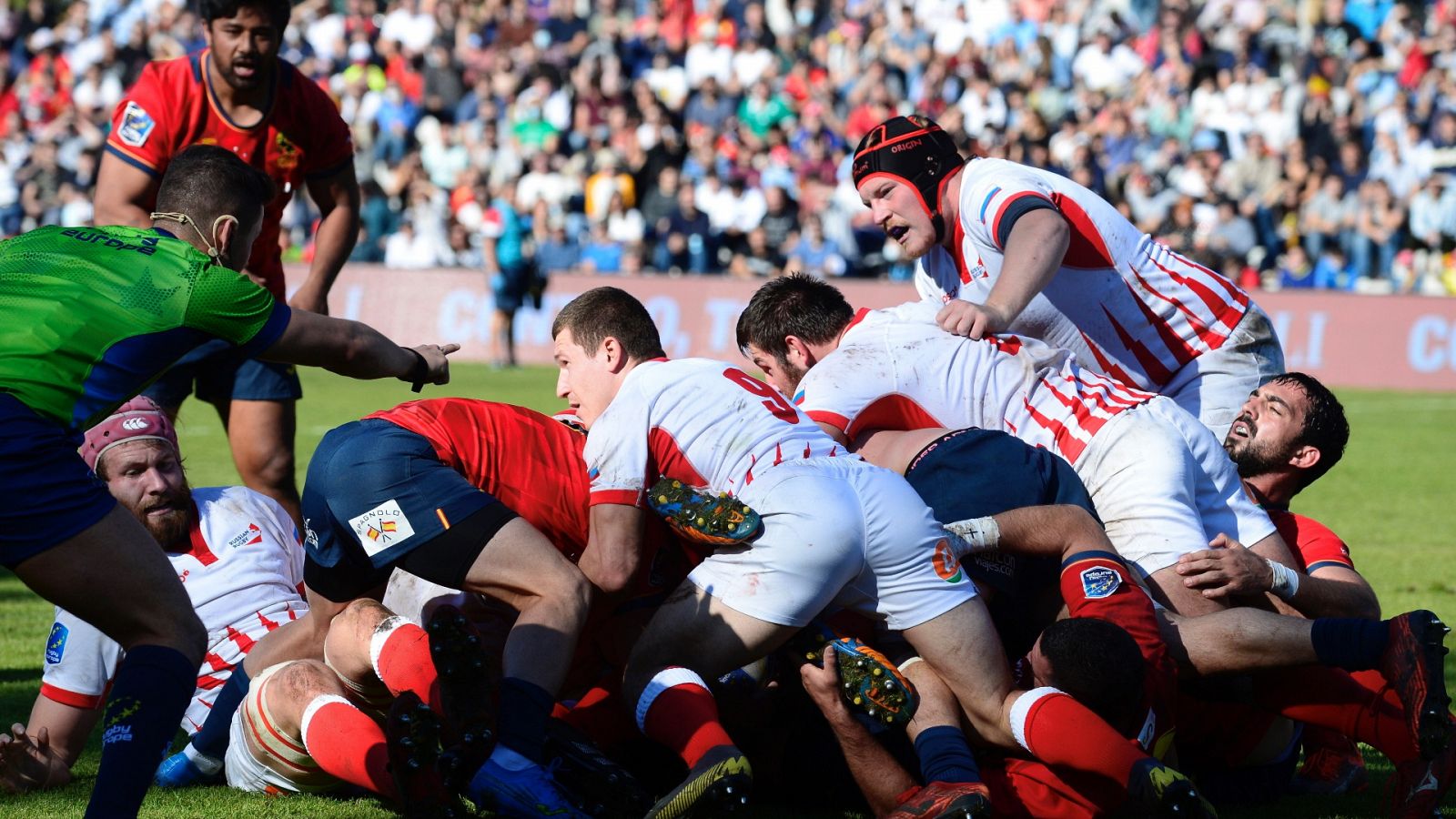 Rugby: Campeonato de Europa masculino: España - Rusia