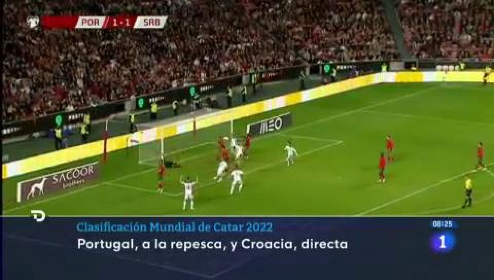 Portugal cae en el 90 y tendrá que jugar la repesca de Catar