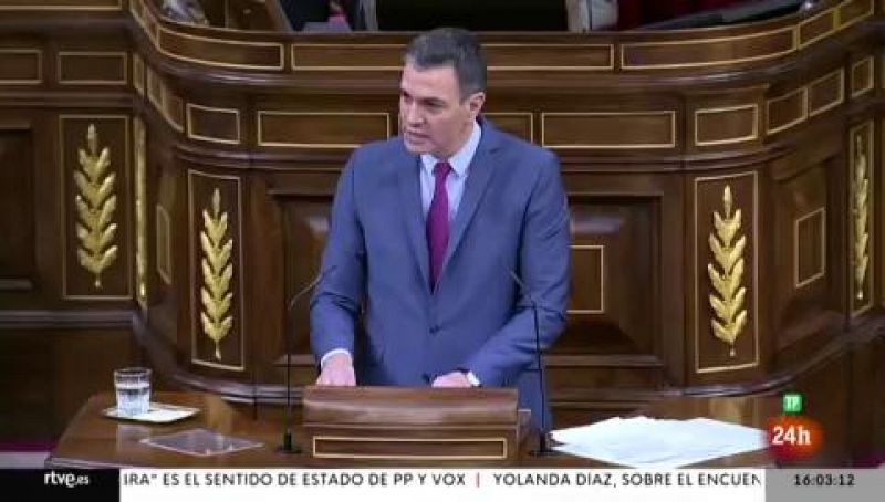 Parlamento - El foco parlamentario - Sánchez explica en el pleno la última cubre europea - 13/11/2021