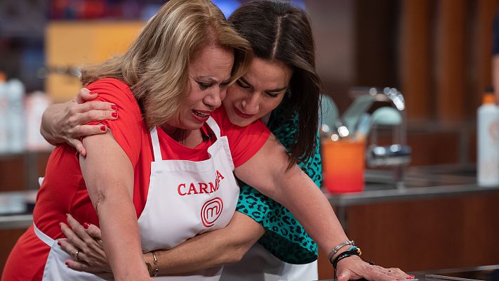 MasterChef Celebrity - El mensaje de Paco León que emociona a Carmina Barrios