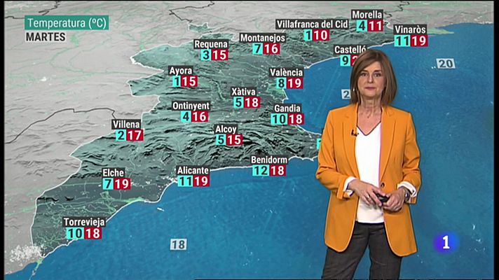 El tiempo en la Comunitat Valenciana - 15/11/21