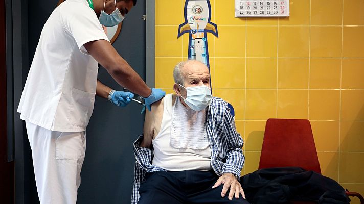 Telediario 1 - País Vasco y Navarra, en riesgo alto de coronavirus