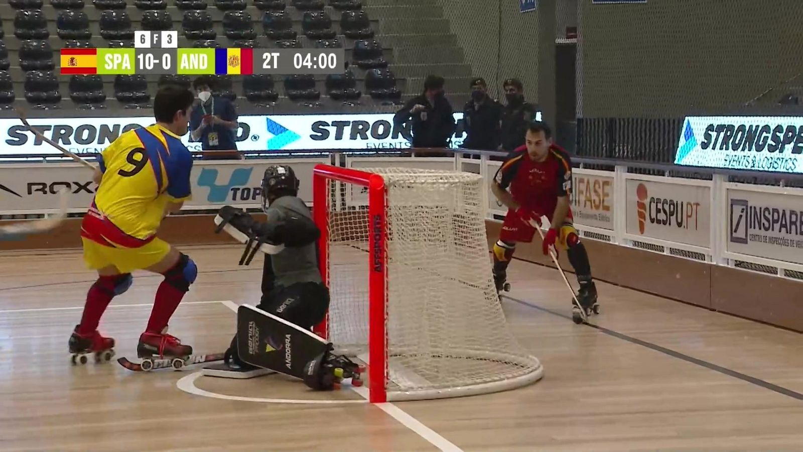 Hockey Patines - Campeonato de Europa: España - Andorra - ver ahora