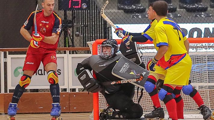 Hockey sobre patines - Europeo de hockey patines | Goles del España 11-0 Andorra