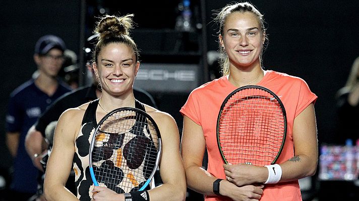 WTA Finals Round Robin: M. Sakkari - A. Sabalenka