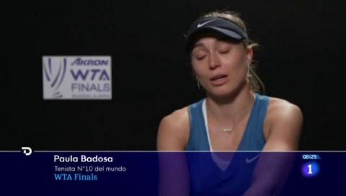 Telediario Matinal - La semifinal Muguruza-Badosa, un orgullo para el tenis español