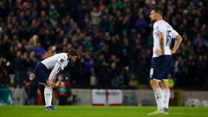 Telediario Matinal - Italia, campeona de Europa, condenada a la repesca mundialista