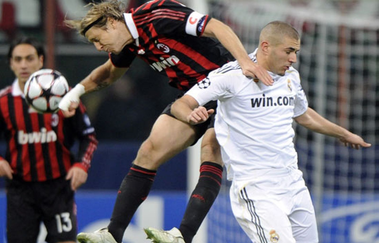 El Real Madrid ha empatado a uno en Milán mostrando dos caras. Su mejor versión la sacó en la primera mitad.