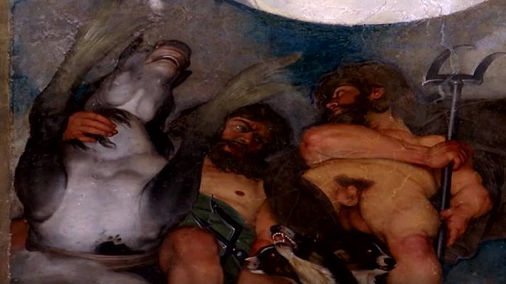 Se pone a la venta la lujosa villa romana que alberga el único mural del mundo pintado por Caravaggio      