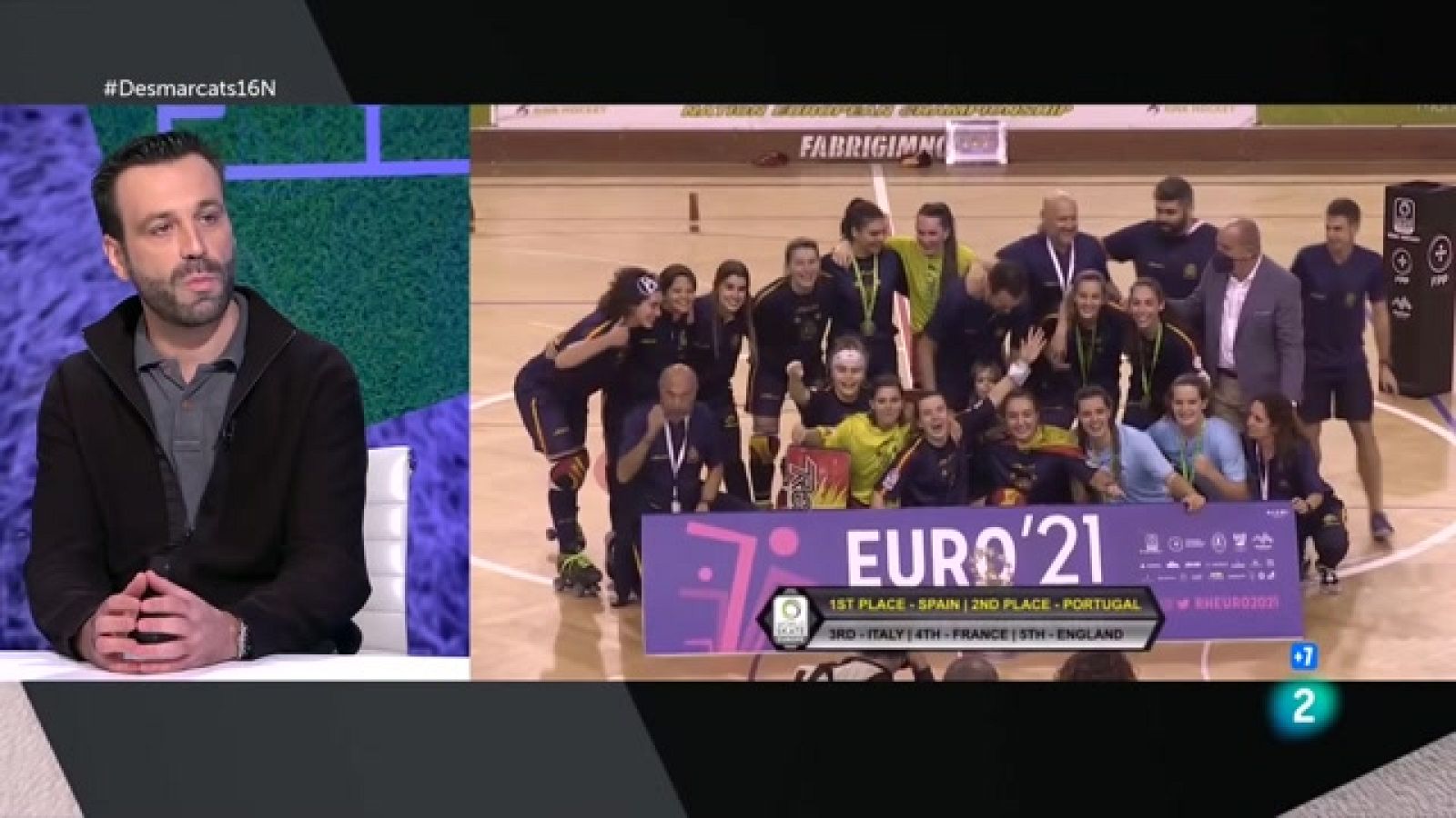 Desmarcats - Ricard Muñoz, seleccionador femení d'hockei patins