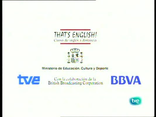 That's English - Módulo 4 - Unidad 3 - Programa 2