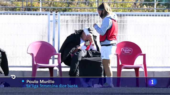 Telediario 2 - Las futbolistas se movilizan por la profesionalización ya