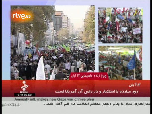  - Manifestaciones en Irán