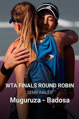 WTA Finals Round Robin. Semifinal: P. Badosa - G. Muguruza