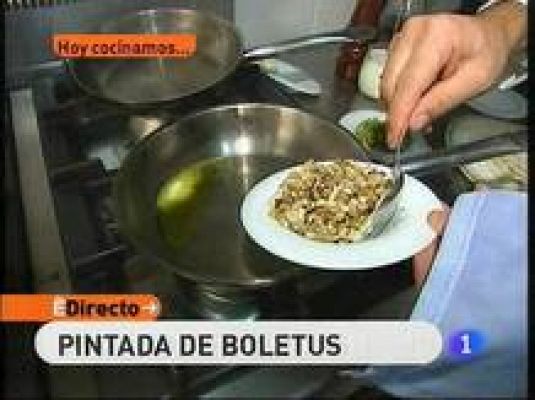 RTVE Cocina - Pintada con boletus