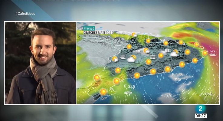 El temps - Tornen el sol i les boires matinals