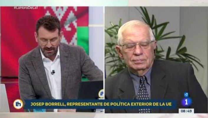 La hora de La 1 - Borrell acusa a Bielorrusa de usar a los migrantes