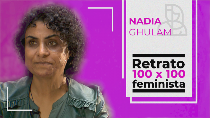 Objetivo igualdad - Objetivo Igualdad - Retrato 100x100 feminista: Nadia Ghulam