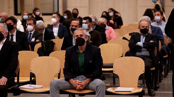 Telediario 1 - Gürtel: Correa afirma que las comisiones de los empresarios se las daba al alcalde de Boadilla