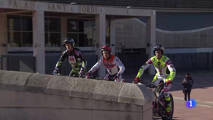 Telediario 2 - Bou, Raga o Busto: el Mundial de trial en juego en el Palau