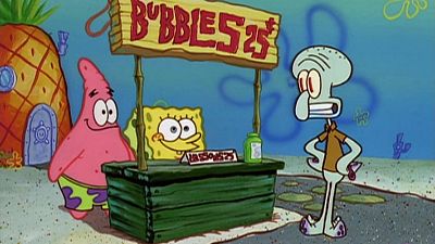 El puesto de pompas - Bob Esponja | Ver