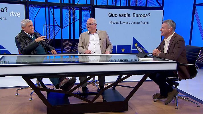 '¿Quo vadis Europa?', con Nicolás Levrat y Jenaro Talens