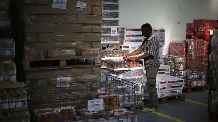 Algunos bancos de alimentos sufren la subida de la luz, el lema de este año es, "Es tiempo de donar"