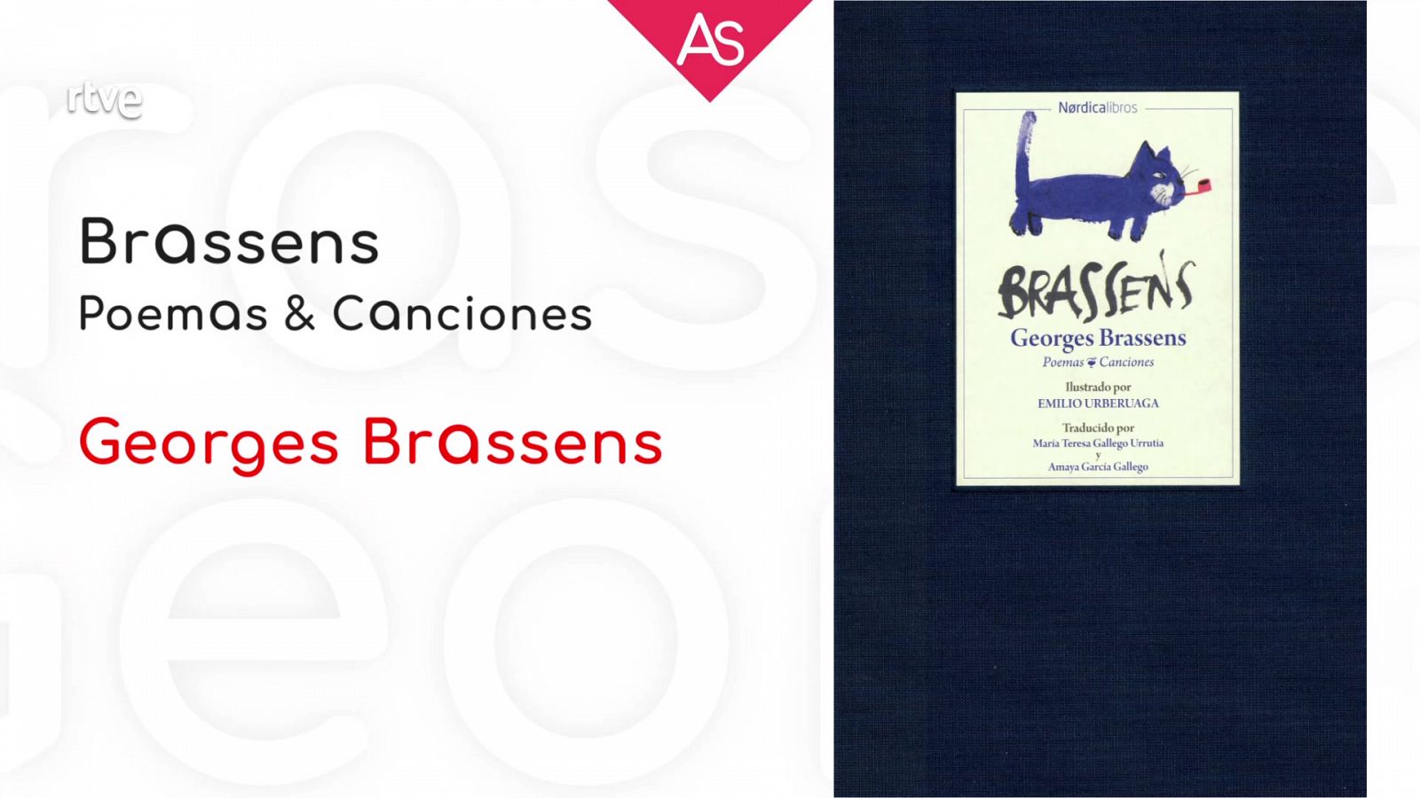 Reseñamos la nueva antología del cantautor Georges Brassens (1921-1981)