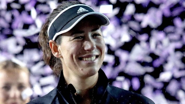 Telediario 1 - Garbiñe Muguruza, en TVE: "Por fin he derribado una barrera para el tenis español"