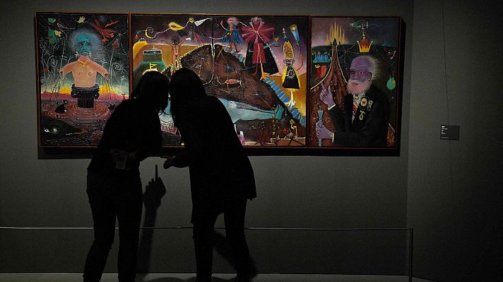 Telediario 2 - El Museo Nacional de Arte de Cataluña estrena una exposición dedicada a Gaudí