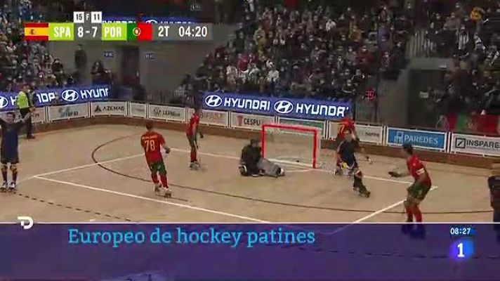 España busca meterse en la final del Europeo de hockey sobre patines ante Francia