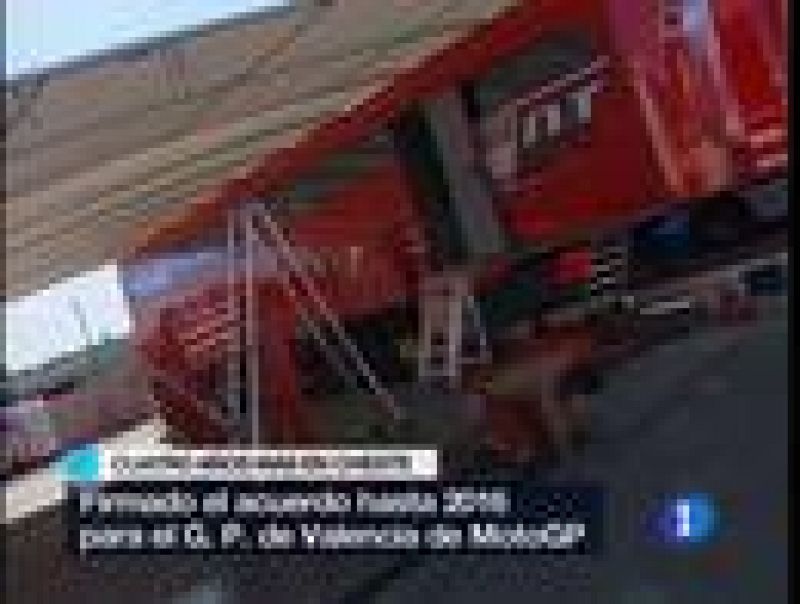 La Generalitat Valenciana ha renovado su contrato con el Mundial de motociclismo para que el circuito de Cheste siga siendo sede de MotoGP.