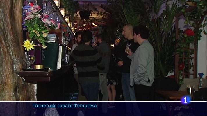 L'Informatiu - Els sopars d'empresa per Nadal s'avancen davant l'increment del contagis