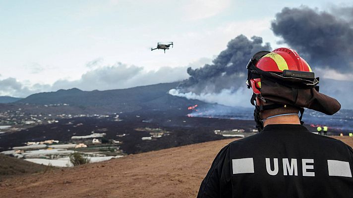 El reto de reconstruir La Palma pasa por el enfriado de la lava: entre seis meses y un año