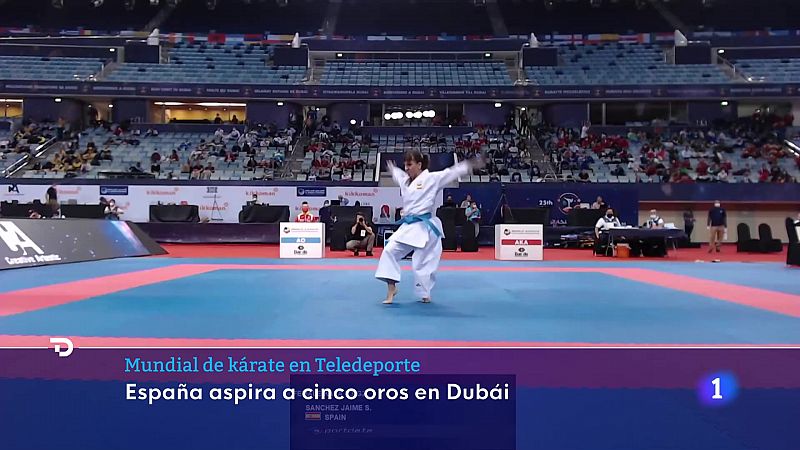 España aspira a cinco oros en el Mundial de kárate de Dubái    