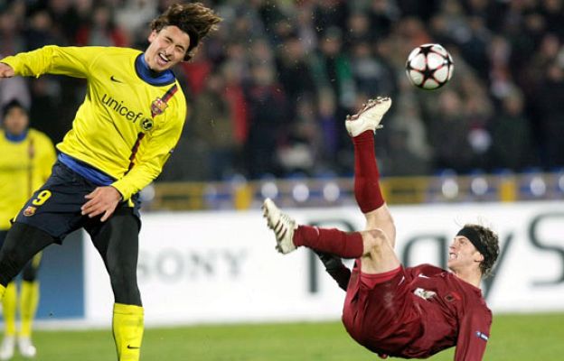 Champions League - El Barça se estampa en Rusia