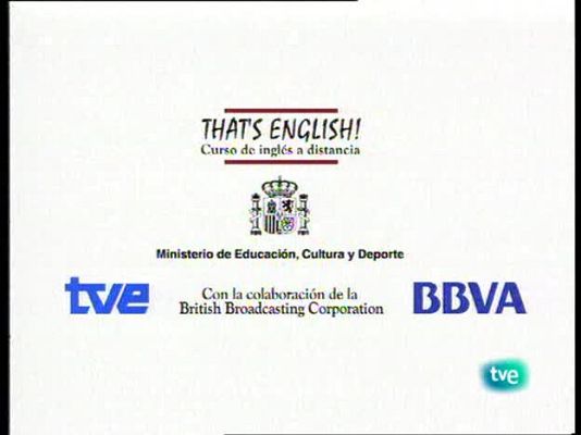 That's English - Módulo 1 - Unidad 3 - Programa 3