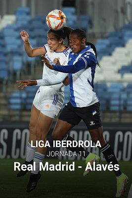 Liga Iberdrola femenina. 11ª jornada: Real Madrid - Alavés