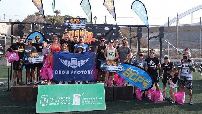 Crow triunfa por partida doble en los Atlantic Games de crossfit