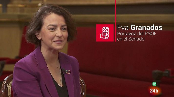 Eva Granados, portavoz del PSOE en el Senado